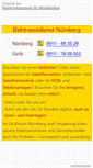 Mobile Screenshot of elektronotdienst-nuernberg.de